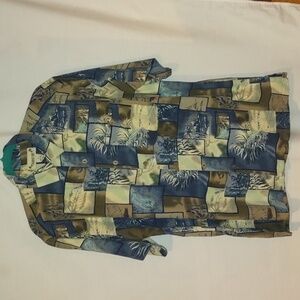 Paradise Cove Silk Men's Tropical Camp Shirt